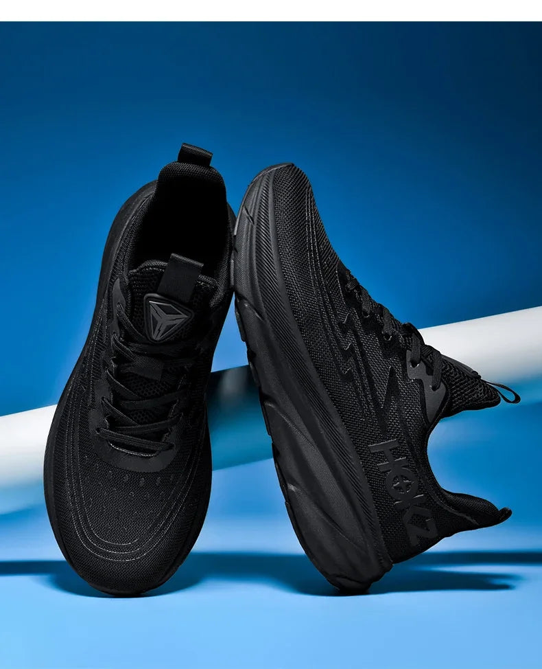 Men's Running Shoes Cushioning Outdoor Non-Slip Jogging Breathable Trainer Race Sneakers Luxury shoes Mesh Couple Off-road Shoes