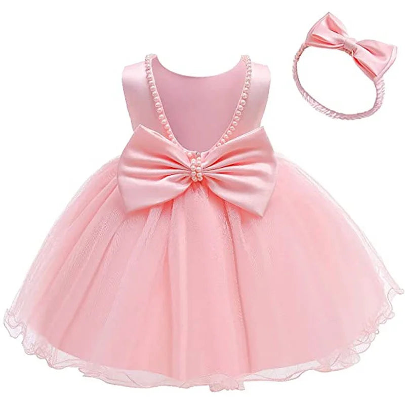 Neues elegantes Kleid für Mädchen Baby 1. Geburtstag Partykleid Säuglingskleid Mädchen Weihnachten Hochzeit Prinzessin Kleid Kind Festliches Kleid.