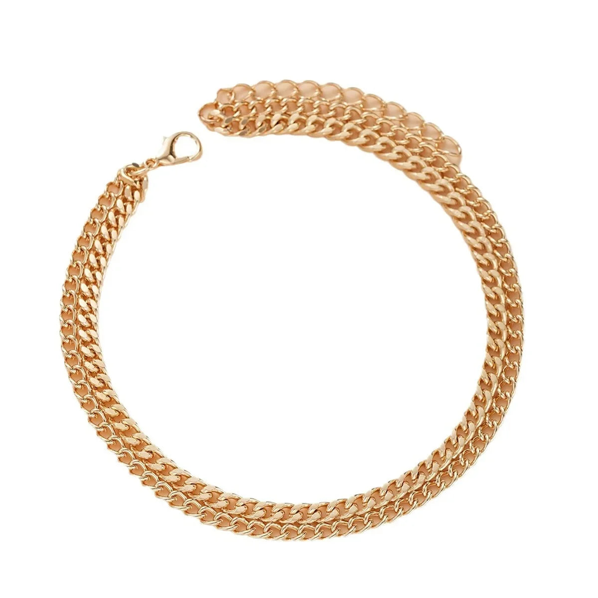 Gold Ankle Bracelets for Women K Gold Plated/Silver Anklets for Women Waterproof Minimalist Cuban Link Anklets Set Gift.