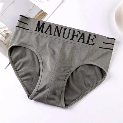 4pcs Mens Sexy Briefs Teenager Sport Underwears Plus Size Fat Men's Underpant Panties Students Breathable Fashion Casual Panties.