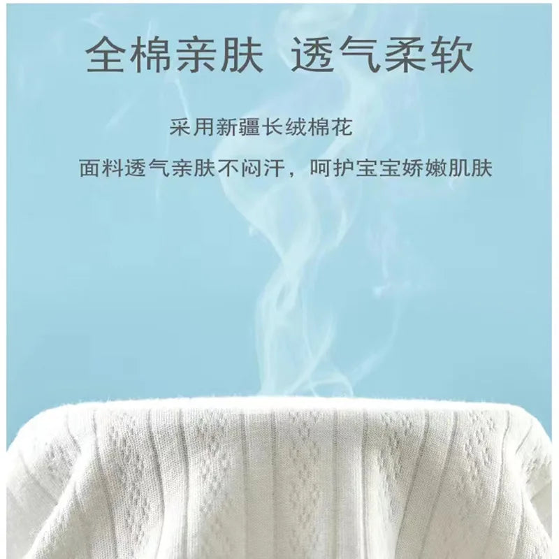 Baby Strampler Gereinigte Baumwolle Neugeborene Kleidung Cartoon Jungen Mädchen Bodys Lange Ärmel Belüftung Vier Jahreszeiten Strampler Pyjamas.