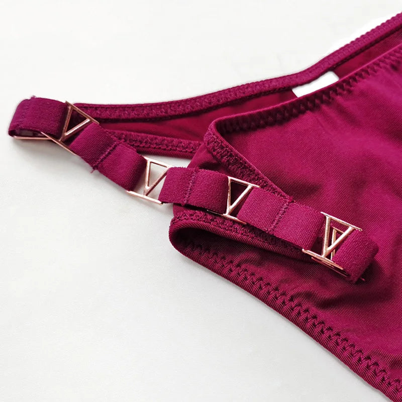 Seamless Sexy Thong Women Underwear Briefs Panties Zebra Flower Low Rise Luxury Metal Buckle G String Bikini Girls Female Panty.