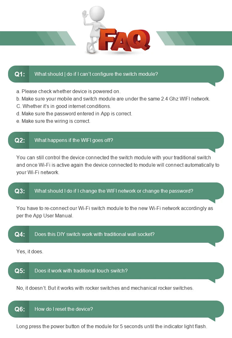 Tuya DIY Breaker Wifi Smart Light Switch Modul 10A 100-240V Zwei-Wege App Fernbedienung Arbeit mit Alexa Google Home 1/2/3/4Gang.