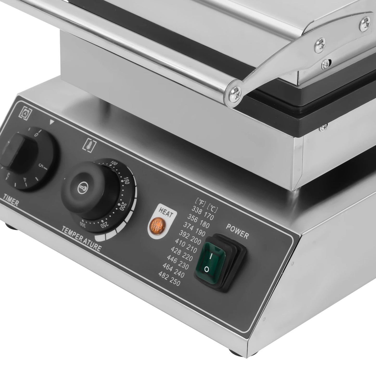 1750W Electric Waffle Maker 4 Grids Waffle Making Machine for Making Waffles Home Kitchens Commercial 50-300℃.