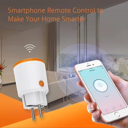 Zigbee Smart Plug 16A EU Smart Steckdose mit Power Monitoring Timing Funktion Sprachsteuerung über Homekit Alexa Google Home Yandex.