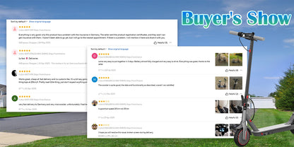 JUICEASE Adult Electric Scooter 31/35km/h 500W/1000W 35KM/50KM Long Range 8.5/10Inch Tyre 10.5/14.5Ah Large Battery Kick Scooter.