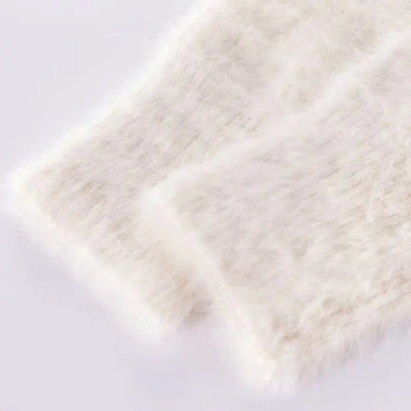 Vintage Preppy Kawaii Cartoon Jacquard Pullover Süße Harajuku Lose Grunge Pullover Y2k Ästhetische Frauen Weiße Gestrickte Pullover.