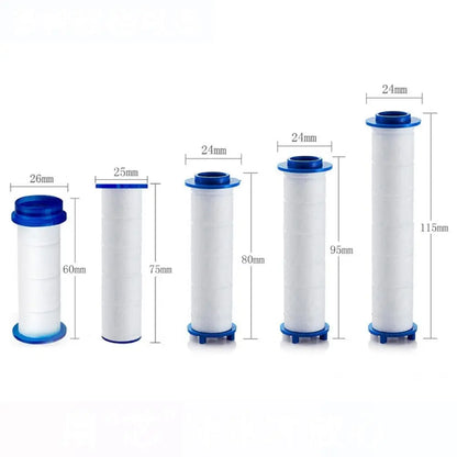 1Pcs Shower Head Replacement PP Cotton Filter Cartridge Water Purification Bathroom Accessory for Most Hand Held Bath Sprayer