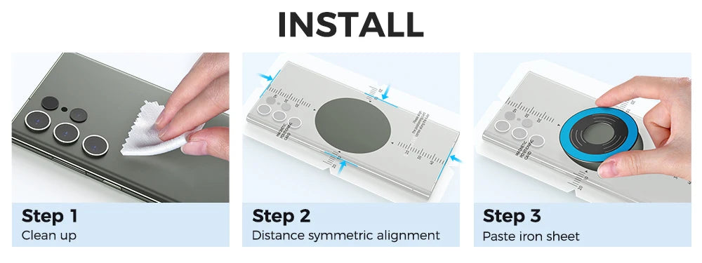 Joyroom Magnetic Car Phone Holder Universal Strong Car Air Vent Phone Mount Compatible with iPhone Samsung LG Google Pixel, etc.