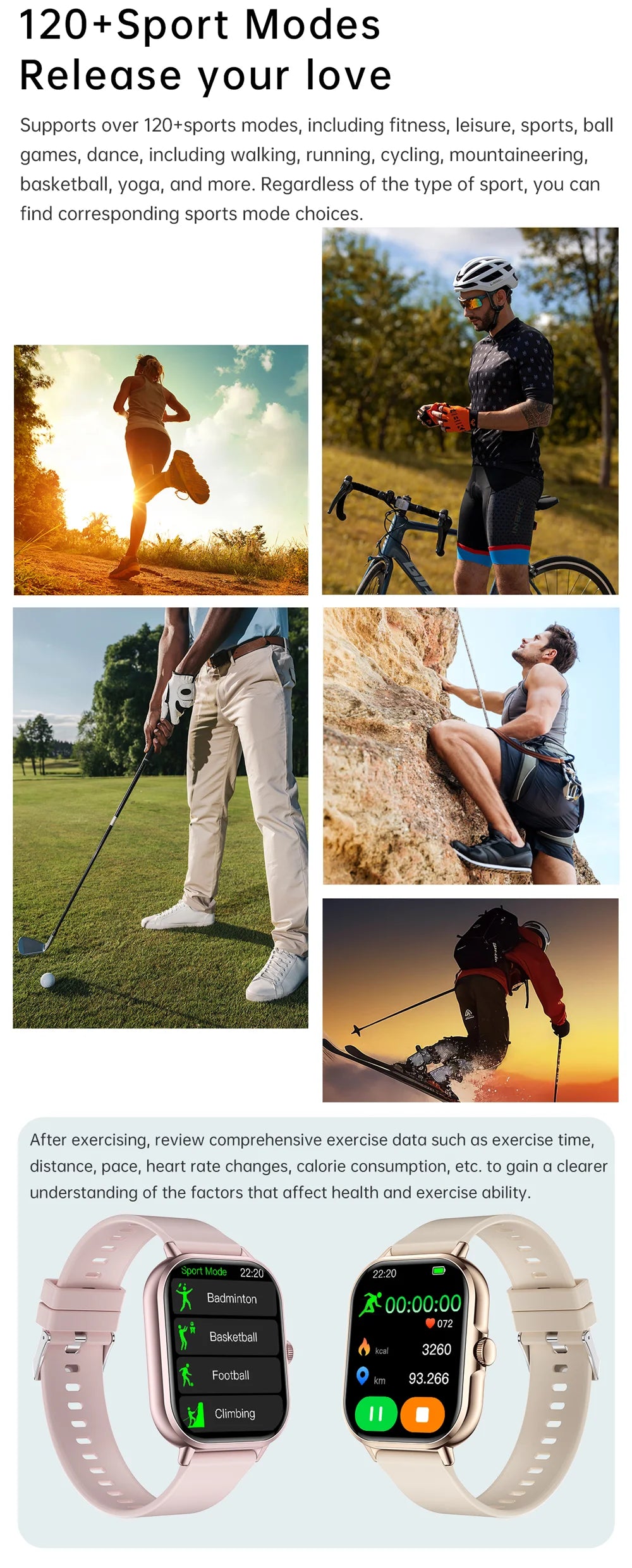 2025 2.01'' Smart Watch Bluetooth Call Play Music Smartwatch Fitness Clock Sport Waterproof Watches for Men Women iPhone Android.