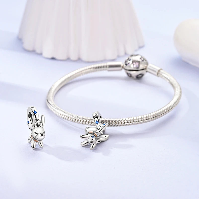 Fit Original Bracelet 925 Silver Butterfly and Sunflower Heart Shape Charms Beads For Women Jewelry Making Fashion Pendant