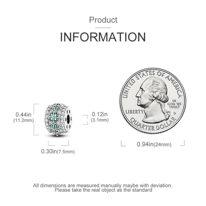 Silver Clasp 925 Sterling Silver CZ pave Clip Charms Daisy Beads Stopper Safety Chain fit Original Bangle Bracelet Jewelry Clip.