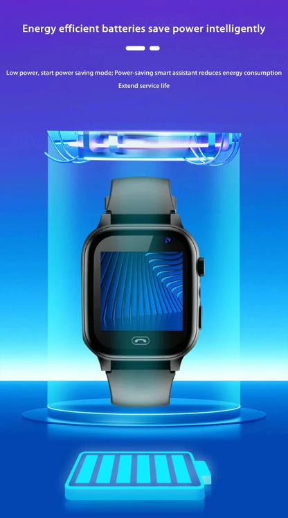 Xiaomi Kids 5G Smart Watch SOS GPS Location Video Call Sim Card Child Camera Waterproof Upgrade 2025For Boys Girls Add Earphone.