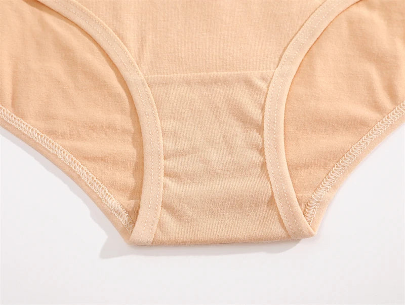 6Pcs Cotton Letter Belt Underwear for Women Sexy Breathable Low Waist Briefs Female Solid Stretch Lingerie Casual Sports Panties.