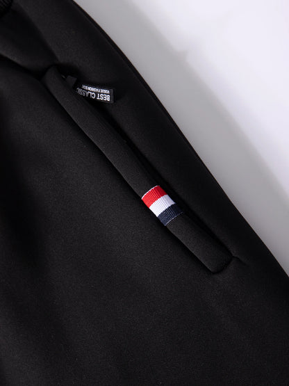 Men's Thicken Fleece Thermal Long Pants Winter Lambswool Warm Trousers Casual Jogging Drawstring Pants Male Sweatpants.