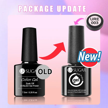 UR SUGAR 7.5ml Acrylic Extension Nail Gel Quick Building Clear Pink Gel Polish Nail Tips extension nail gel  Nail Art Soak Off.