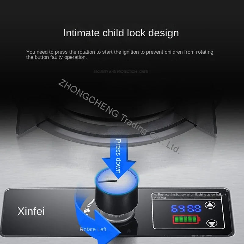 7kw Gas Cooktop Single Stove Household Liquefaction Gas Stove Single Coal Desktop Embedded Single Gas Stove 4.5 KW/5.2kw/.