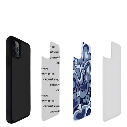 Fashion Red B-bulleS Logo Phone Case Silicone PC+TPU Case For IPhone 16 14 11 12 15 13 Pro Max 8 7 6 Plus X SE XR Hard Cover.