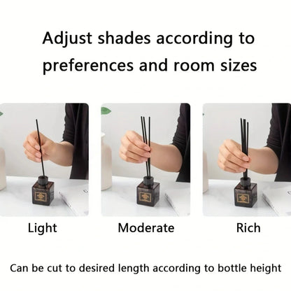 50/100/200pcs-scented toilet water volatile stick summer home decorated with simulated dried rattan volatile perfume stick.