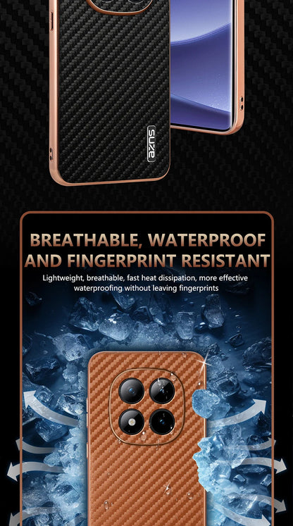 For Xiaomi Redmi Note 15 pro plus Carbon Fiber Phone Case -New Hot Series Mi Note 13/14 pro Plus/15 pro Poco X7/X6/M6 pro Case5G.