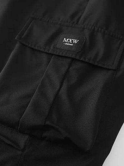 Winter Padded Pants Men 90% White Duck Down Padding Warm Cargo Pants Waterproof Windproof Snow Cold Thermal Down Trousers.