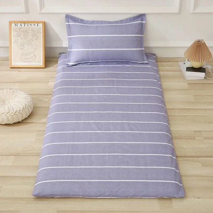 WASART Fully enclosed with zipper mattress protector cover geometric printed baby couple single double bed sheet protection pad.