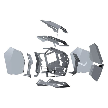 Jonsbo MOD3 MINI E-sports Case MATX/ITX Computer Game Chassis 5V ARGB Lamp Effect ATX PSII Power Support Special-shaped Chassis.