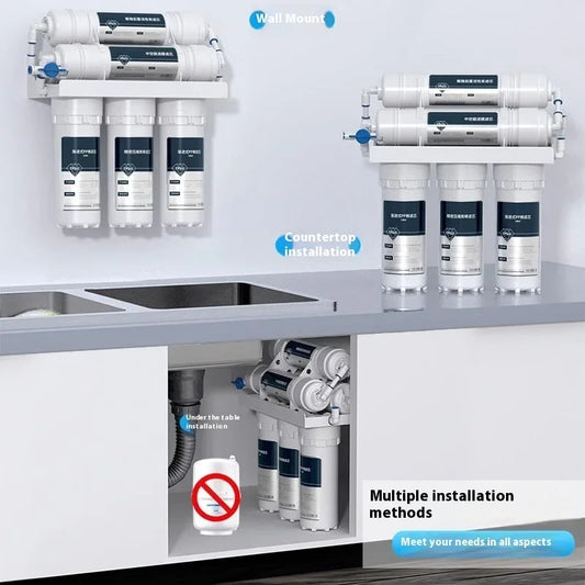 Household Direct-Drink Kitchen Tap Water 5-Stage Ultrafiltration Purifier Pre-Filter,NSF Certified Water Filter for Under Sink.