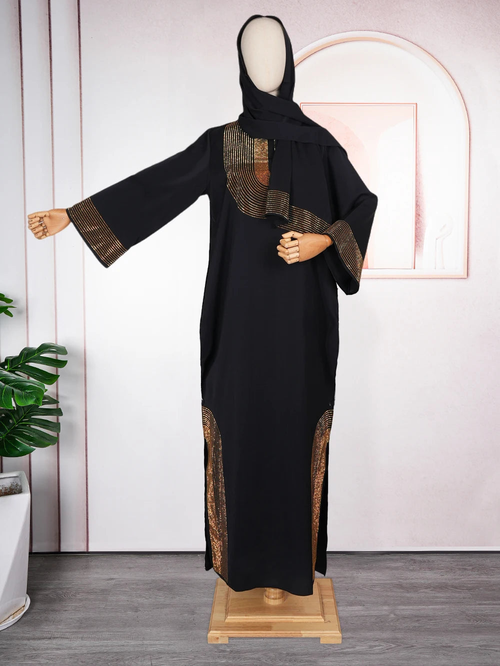 Abayas For Women Dubai Luxury 2025 African Muslim Fashion Dress Caftan Marocain Evening Party Dresses Boubou Robe Djellaba Femme.