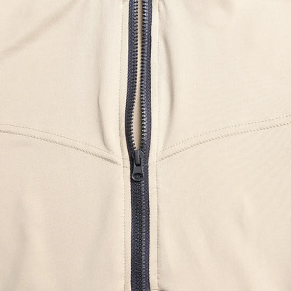 Elegant Women Zip-up O-neck Long Sleeve Jumpsuit Streetwear 2025 Summer Autumn Female Overalls One Piece Fitness Sports Bodysuit