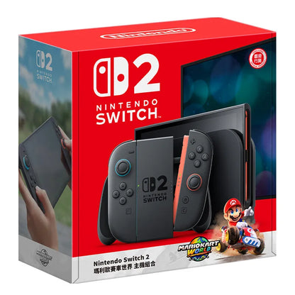 Nintendo Switch 2 7.9'' Screen Joy‑Con Handle Enhanced Audio Adjustable Console Includes Mario Kart World NS2 Original