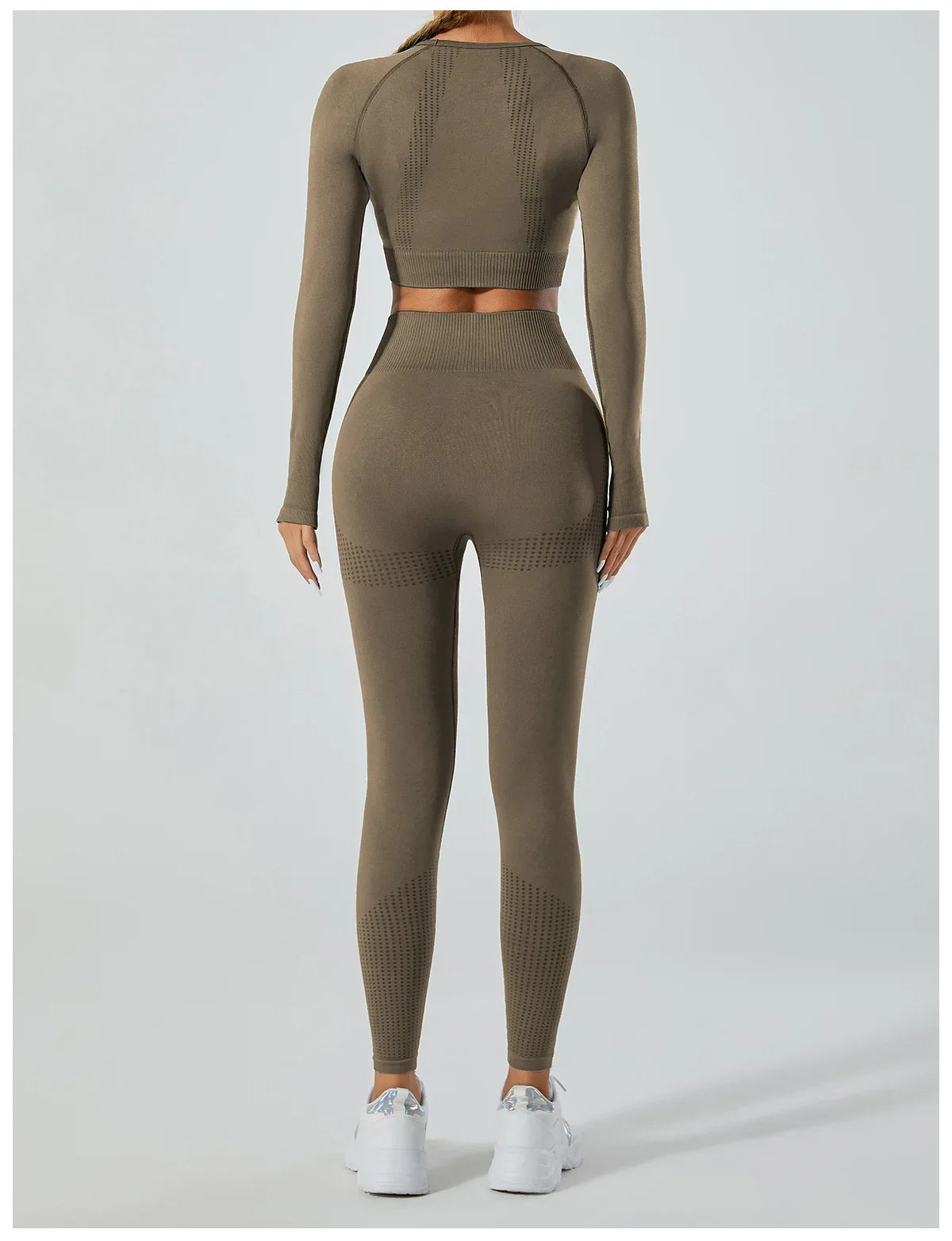 Seamless Cross-Border Running Sports Top Breathable Fitness Jacket Training Quick-Dry Outerwear Long Sleeve Yoga Wear For Women