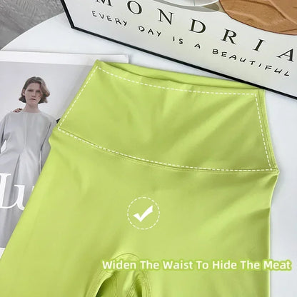 Hot Sale Fitness Female Leggings Running Pants Naked feeling Leggings High Waist Push Up Sport Women Fitness Running Yoga Pants.