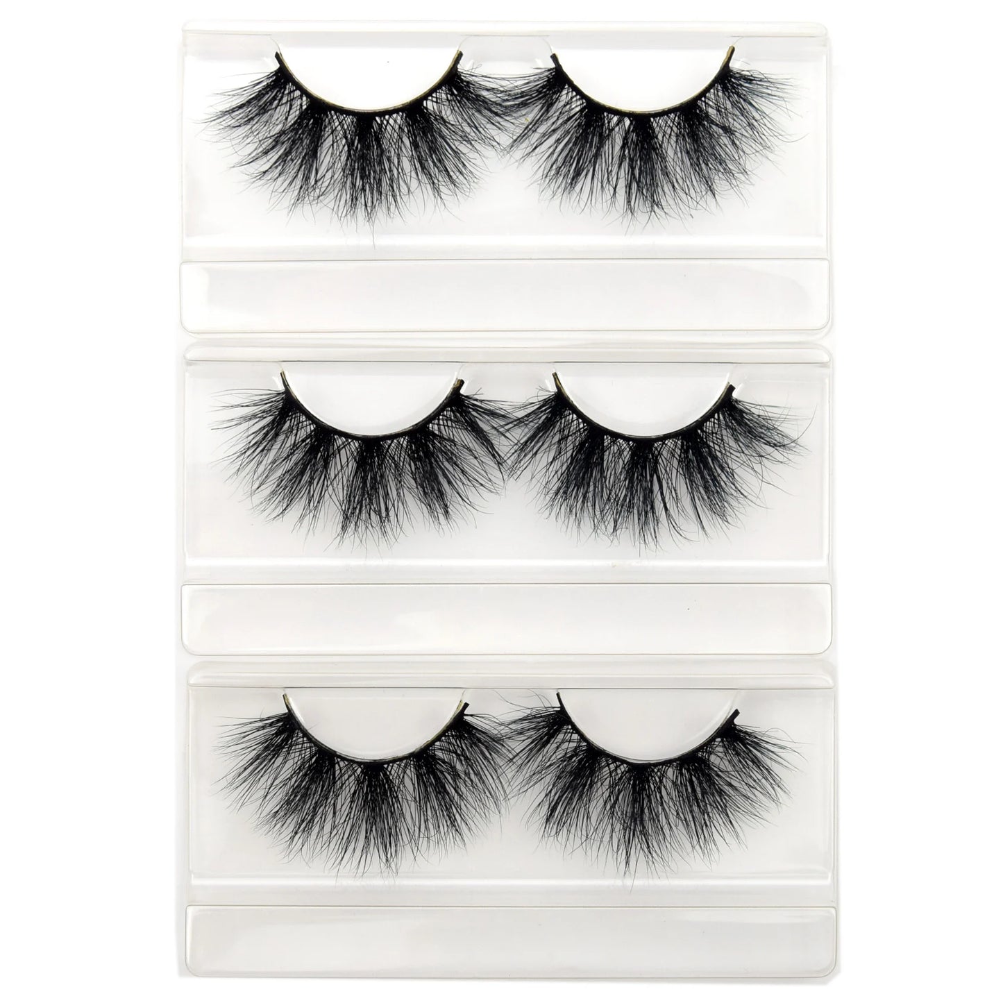 Visofree Eyelashes 3D Mink Eyelashes Long Lasting Mink Lashes Natural Dramatic Volume Eyelashes Extension False Eyelashes D08