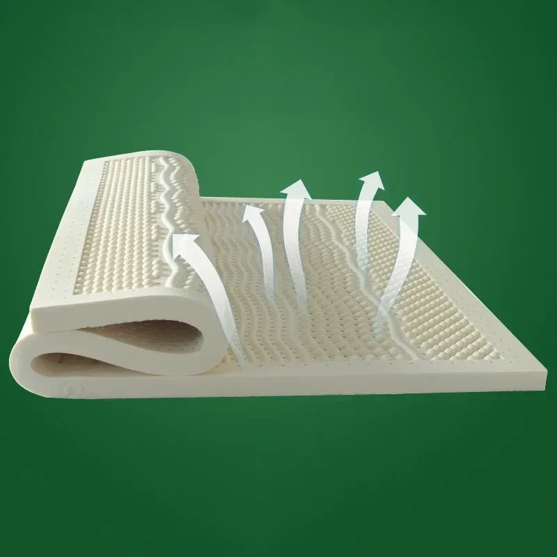 King Thailand Latex-Bettmatratze, hochwertige Molblly Tatami, faltbare Queen-Size-Matratze, Queen-Size-Schlaf, Colchoneta, Wohnmöbel