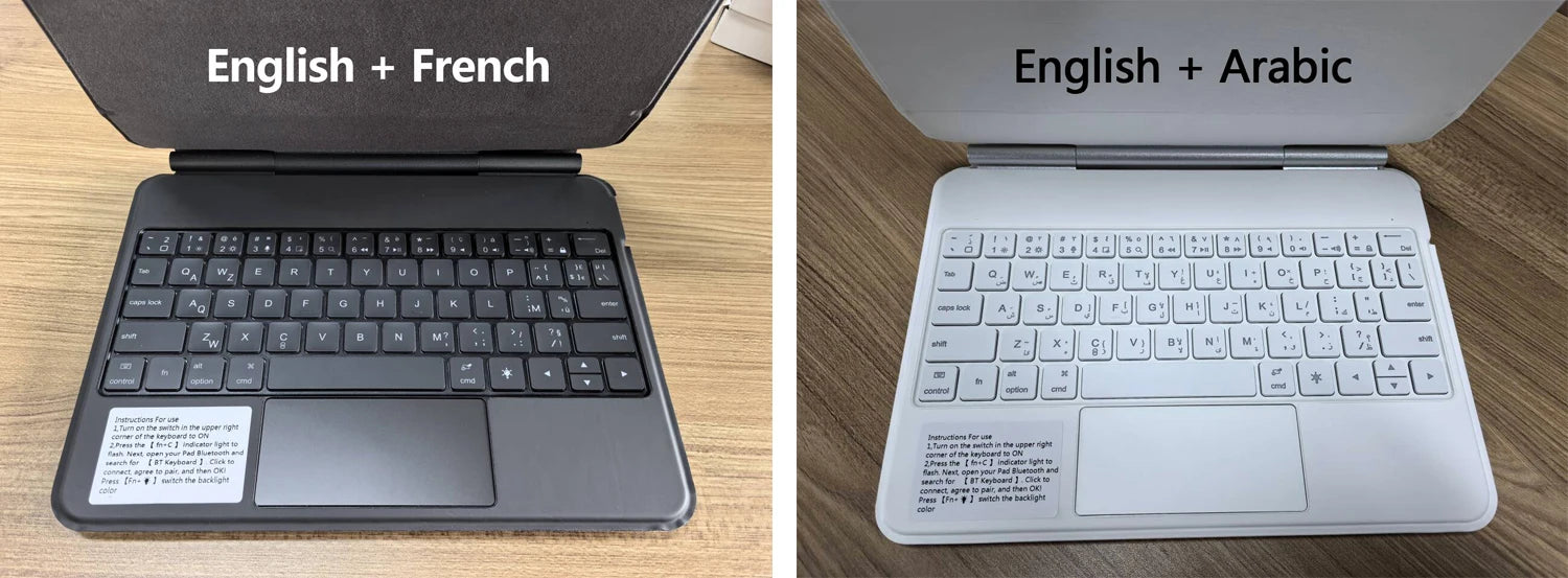 Magic Keyboard for iPad Pro 11 12.9 Air 4 Air 5 for iPad 10th Generation Pro 12.9 6th 5th 4th 3rd Gen Smart Cover Magnetic Case.