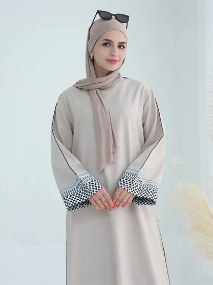 Ramadan Eid Plain Modest Abaya Dubai Muslim Islam Kaftan Dress Abayas For Women Kebaya Caftan Marocain Vestidos Robe Musulmane.