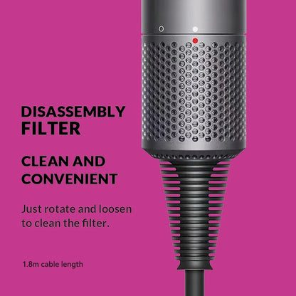 Diffuser Hairdryer Ionic Professional Electric Hair Dryer Heat Leaf Blow Drier With Diffuser 5in1 Ion Leafless Air Blower Woman.