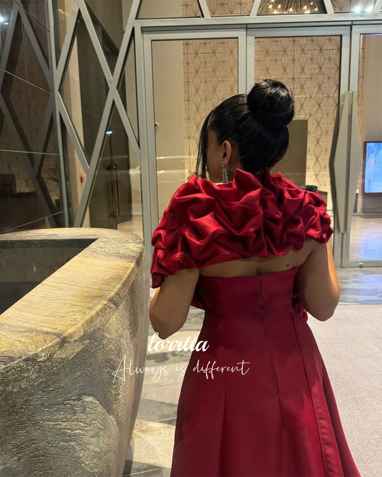 Loretta Maßgeschneiderte Robe Abendkleid Robes De Cocktailkleider Formelle Kleider Frau Elegantes Damenkleid Party Besondere Anlässe.