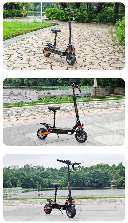 Cheevalry S10 Electric Scooter 2*1600W Motor 52V 33AH Battery Electric Scooter 10 Inch Tires City Commuter Electric Scooter.