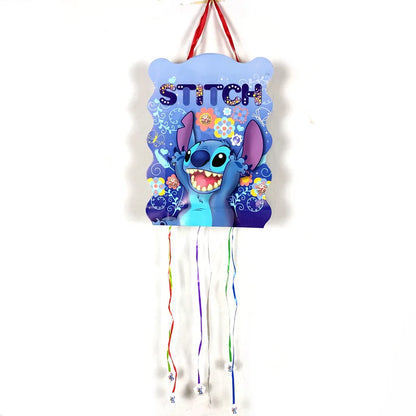 Disney Stitch Partygeschenke, Stich-Thema, Geschenktüten, Pralinenschachtel, Ringe, Pinata, Schlüsselanhänger, Aufkleber, Geblasen, Luftballons, Partygeschenke.