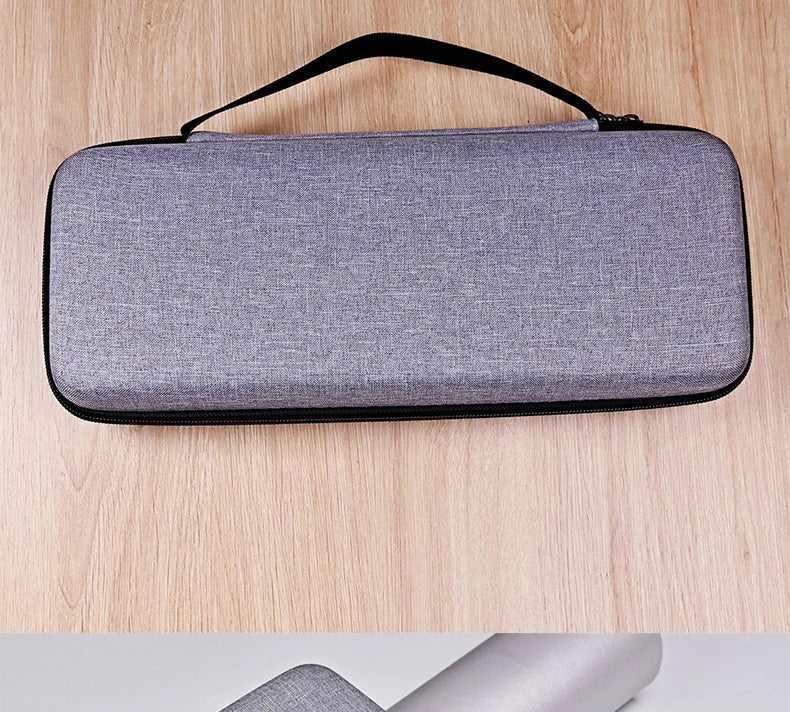 Dustproof Water-Resistant Mechanical Keyboard Case Storage Bag - EVA Hard Shell Fits 61/68/75%/TKL/98%/Full-Size Keyboards.