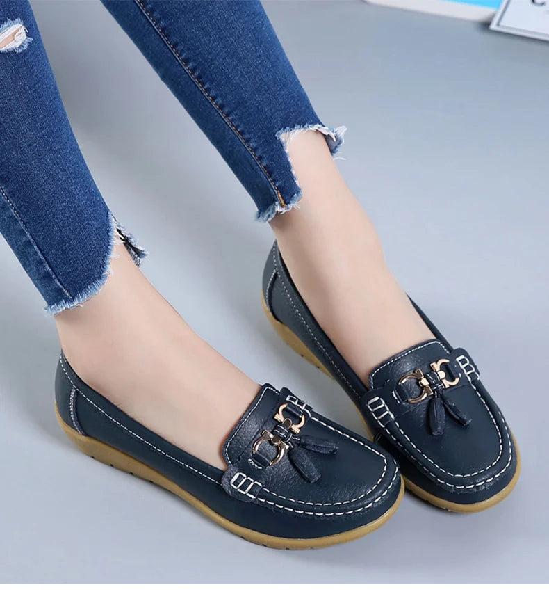 Women Shoes Slip On Loafers For Ballet Flats Women Moccasins Casual Sneakers Zapatos Mujer Flat Shoes For Women Casual Shoes.