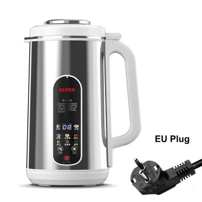 110V/220V Soy Milk Machine Electric Juicer Multifunctional Wall Breaking Machine Kitchen Auto Heating Rice Paste Machine 1200ml
