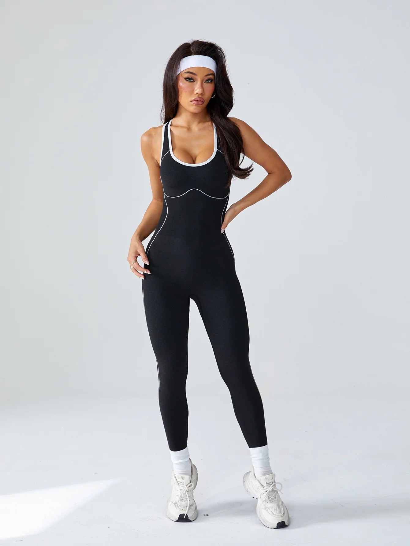 Seamless Sculpting Bodysuit Sportswear Woman Gym Jumpsuits Clothing Yoga Clothes Fitness Rompers Women Sports Leggings Pants New.
