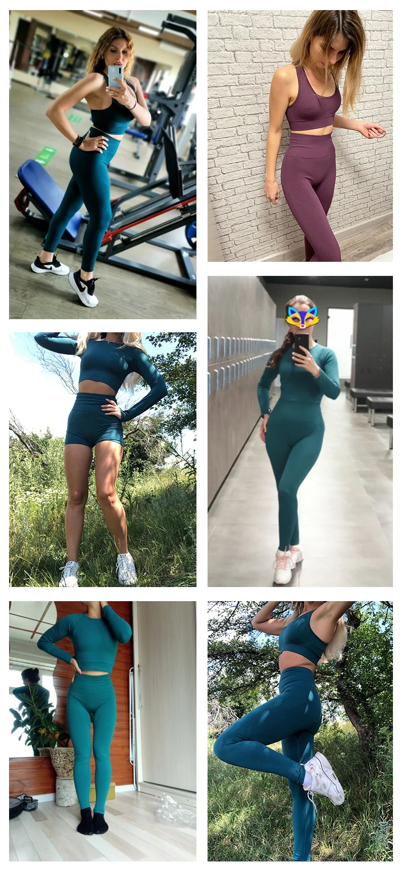 WAREBALL 2/3/4pcs Seamless Yoga Set Gym Clothes Sportswear Yoga Suits For Women Fitness Set Tracksuits Sports Bra Gym Leggings.