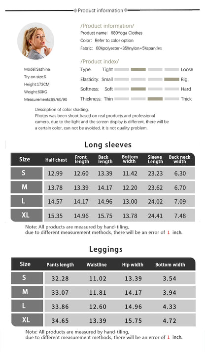 Women Yoga 2 Pieces Workout Outfits Seamless High Waist Leggings Sports Crop Top Running Clothes Sets.