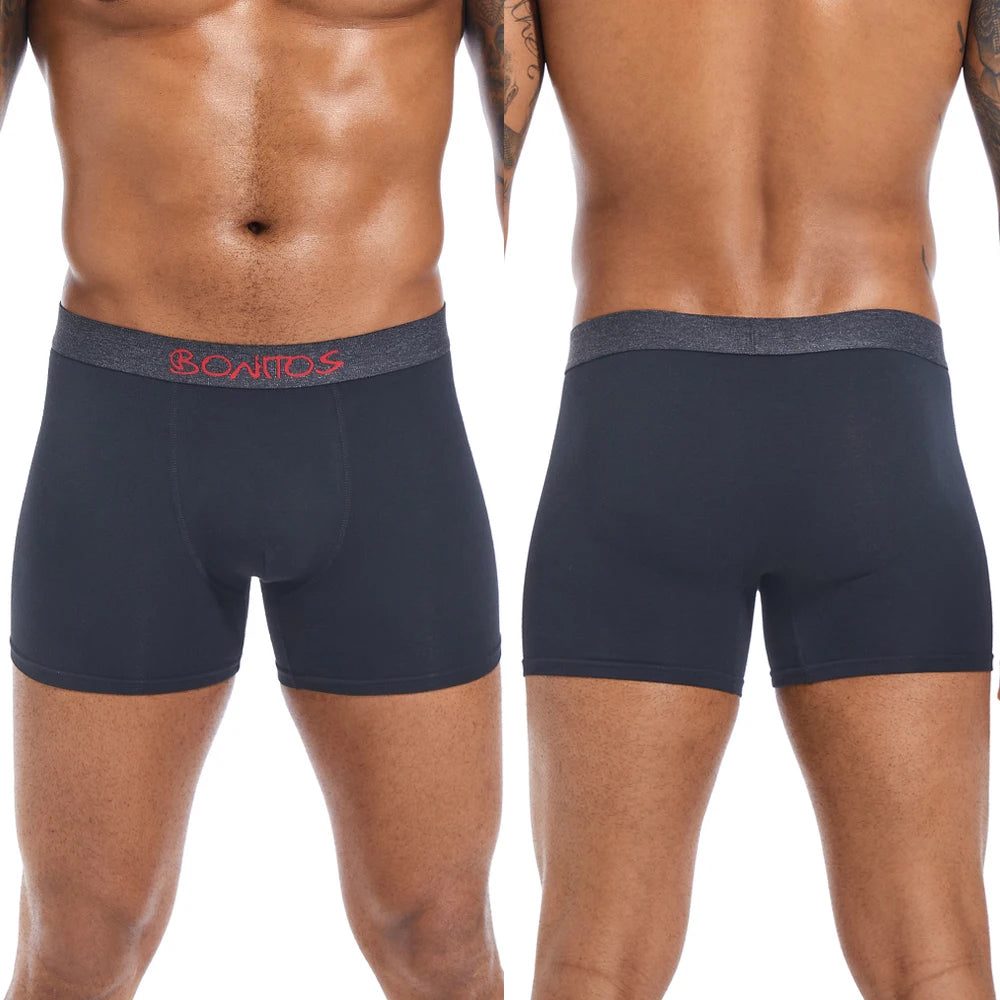 4 stücke Mann Unterwäsche Baumwolle Boxer Shorts Sexy Unterhosen Slip Herren Boxershorts männer Höschen Pack Marke