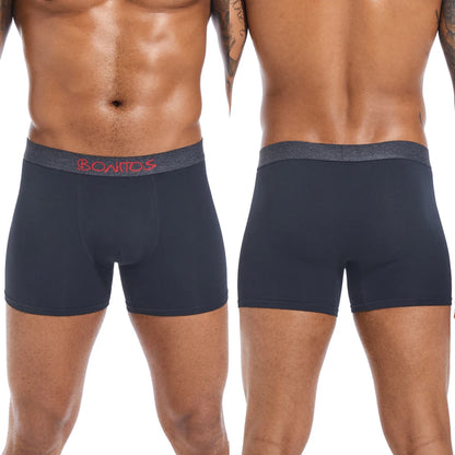 4 stücke Mann Unterwäsche Baumwolle Boxer Shorts Sexy Unterhosen Slip Herren Boxershorts männer Höschen Pack Marke