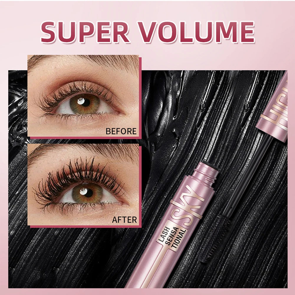 Natural Curling Mascara Quick Dry Smudge-proof Eyelash Cream For Party.